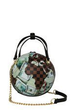 SPRAYGROUND MONEY BANKS HANDBAG B9560 diameter 24cm 