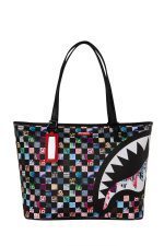 SPRAYGROUND CRAZY CHECK TOTE T9440 - Image 3