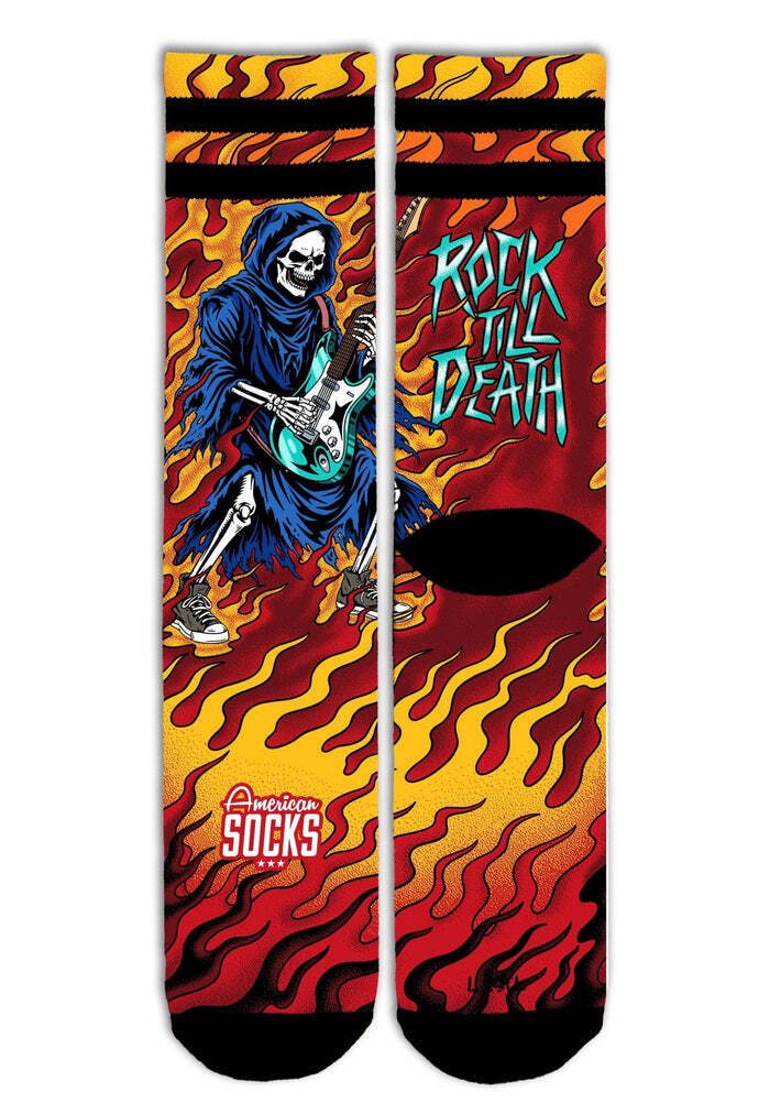 American Socks Rock Till Death High Signature AS537 - Image 1