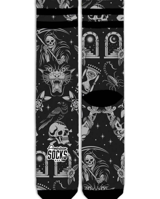American Socks Time To Die Mid High Signature AS539 - American Socks