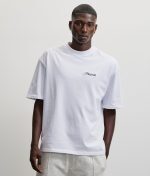 PEGADOR CARLOFORTE OVERSIZED TEE WHITE PGDR-7098-004