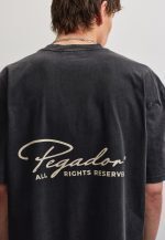 PEGADOR PIKE OVERSIZED TEE VINTAGE BLACK PGDR-6131-065/028 - Image 2