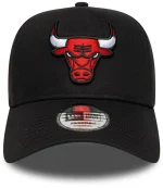 New Era Side Patch Eframe Chicago Bulls Black 60758976 - Image 4
