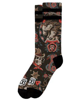 American Socks Rodeo Mid High Signature AS546