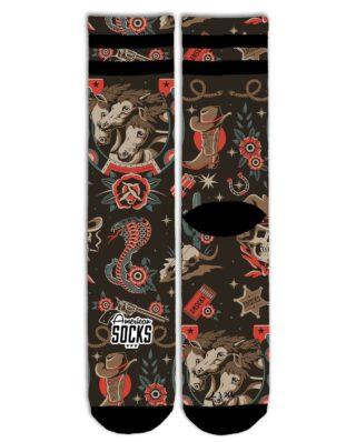 American Socks Rodeo Mid High Signature AS546 - American Socks