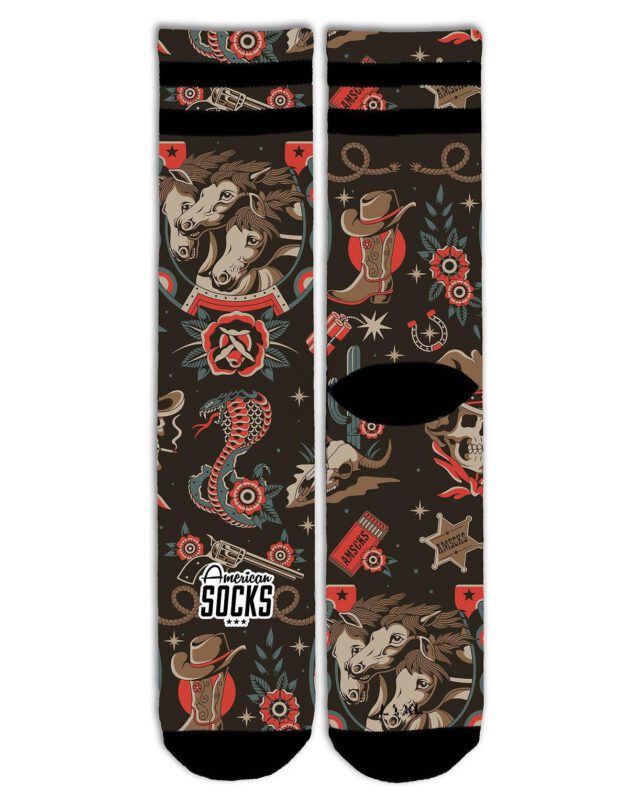 American Socks Rodeo Mid High Signature AS546 - American Socks