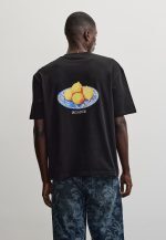 PEGADOR SKIVE OVERSIZED TEE WASHED BLACK PGDR-7105-002 - Image 5
