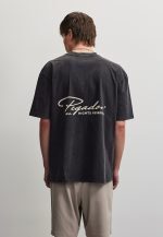 PEGADOR PIKE OVERSIZED TEE VINTAGE BLACK PGDR-6131-065/028 - Image 4