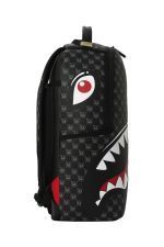 SPRAYGROUND SHARKS IN PARIS WTF BUBBLY BLACK CHECK DLXSV BACKPACK B8633 45 x 15 x 29 cm - Image 2