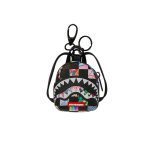 SPRAYGROUND CRAZY CHECK KEYCHAIN K9442 7.5 cm x 9 cm x 3.8 cm
