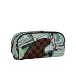 SPRAYGROUND MONEY BANKS PENCIL POUCH B9412 4" x 2.75" x 8"