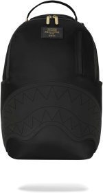 SPRAYGROUND SHARK CENTRAL GOLD LETTERING BACKPACK B8709 46 x 15 x 29 cm