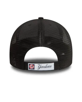 New York Yankees Home Field Black 9FORTY Trucker Adjustable Cap 60579078 - NEW ERA