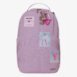SPRAYGROUND PURPLE CANVAS STITCH BACKPACK B8522 46 x 15 x 29 cm