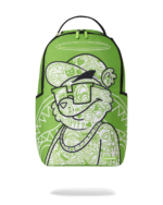 SPRAYGROUND MONEY BEAR COLOR BLOCK DOODLE BACKPACK B8614 46 x 15 x 29 cm