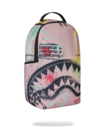 SPRAYGROUND SHARK CENTRAL PINK LAB COAT STREET ART BACKPACK B8837 46 x 15 x 29 cm - Image 5
