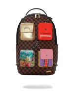 SPRAYGROUND HANGING POCKETS MIX UP BACKPACK B8990 46 x 15 x 29 cm