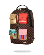 SPRAYGROUND HANGING POCKETS MIX UP BACKPACK B8990 46 x 15 x 29 cm - Image 9