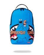 SPRAYGROUND SESAME STREET COOKIE MONSTER SG CORE COOKIE LOGO BACKPACK B9122 46 x 15 x 29 cm