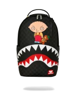 SPRAYGROUND FAMILY GUY STEWIE HOLDING BEAR KEYCHAIN BACKPACK B9185 46 x 15 x 29 cm