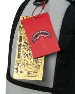 SPRAYGROUND SHARK CENTRAL TONAL GRAY NYLON BACKPACK B9638 46 x 15 x 29 cm - Image 8