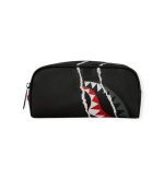 SPRAYGROUND CENTER RIP REVEALING GRAY CHECK POUCH B9354 4″ x 2.75″ x 8″ - Image 3