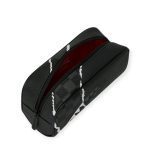 SPRAYGROUND CENTER RIP REVEALING GRAY CHECK POUCH B9354 4″ x 2.75″ x 8″ - Image 2