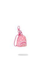 SPRAYGROUND PINK NEW CHECK FACES BACKPACK KEYCHAIN K9322 7.5 cm x 9 cm x 3.8 cm - Image 2