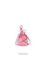 SPRAYGROUND PINK NEW CHECK FACES BACKPACK KEYCHAIN K9322 7.5 cm x 9 cm x 3.8 cm - Image 4