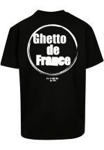Mister Tee Ghetto de France Oversize Tee Black MT3496 - Image 4