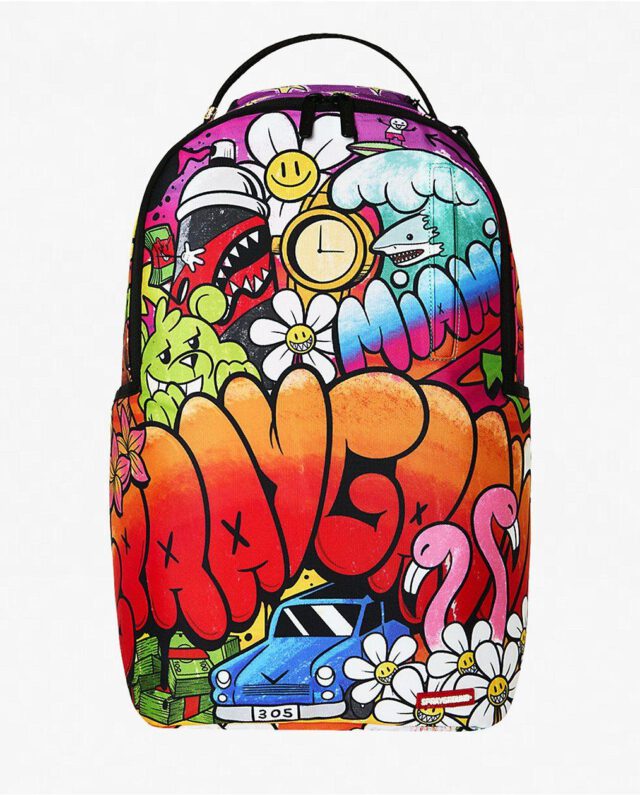 SPRAYGROUND MIAMI DOODLE DAYDREAM BACKPACK B8543 46 x 15 x 29 cm - SPRAYGROUND