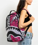 SPRAYGROUND PINK PUNK BACKPACK B8691 46 x 15 x 29 cm - Image 3