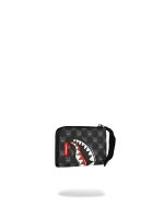 SPRAYGROUND SHARKS IN PARIS WTF BUBBLY BLACK CHECK WALLET W9315 11.5 x 7.5 x 2 cm - Image 3