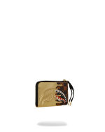 SPRAYGROUND SHARKS IN PARIS GOLD DRIP WALLET W9341 11.5 x 7.5 x 2 cm - Image 2