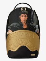 SPRAYGROUND SCARFACE GOLD EMBOSSED DLXSV BACKPACK B9555 46 x 15 x 29 cm