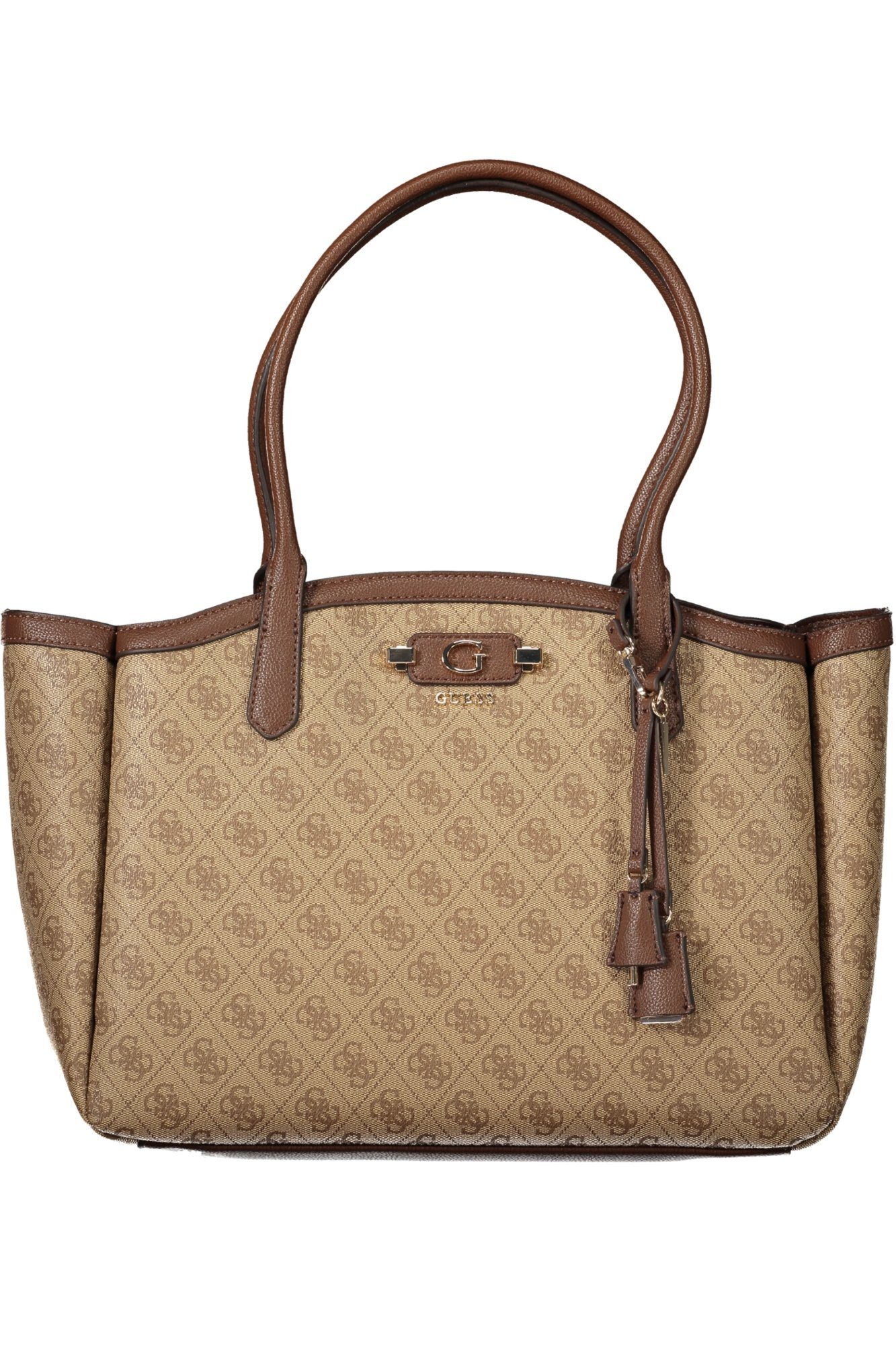 guessjeansborsadonnabeige_1 GUESS JEANS WOMEN'S BEIGE BAG - Image 1