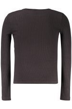 GUESS JEANS LONG-SLEEVED T-SHIRT FOR GIRLS, BLACK - Image 2