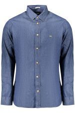 PEPE JEANS MEN'S LONG-SLEEVED SHIRT, BLUE