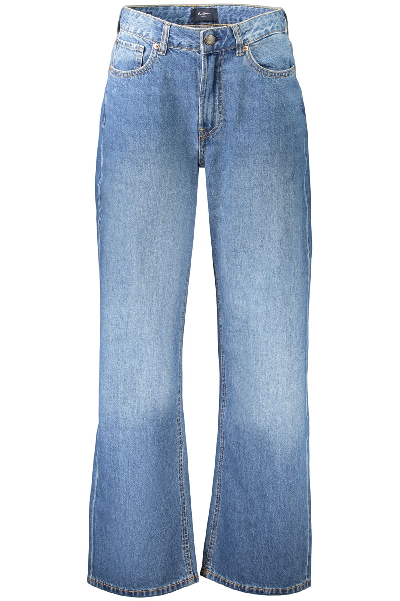 pepejeansjeansdenimdonnablu_1 PEPE JEANS WOMEN'S DENIM JEANS BLUE - Image 1