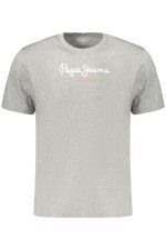 PEPE JEANS MEN'S SHORT-SLEEVED T-SHIRT, GREY