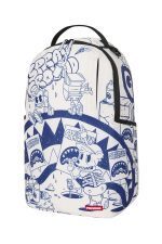 SPRAYGROUND BLUE INK DOODLE BACKPACK B8373 46 x 15 x 29 cm - Image 4