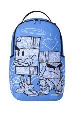 SPRAYGROUND MONEY BOYS COLOR BLOCK DOODLE BACKPACK B8609 46 x 15 x 29 cm