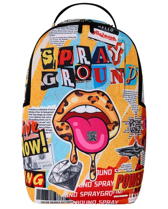 SPRAYGROUND LIPS MAGAZINE COLLAGE BACKPACK B8674 46 x 15 x 29 cm - SPRAYGROUND