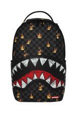 SPRAYGROUND SCRIBBLE FIRE CHECK BACKPACK B8730 46 x 15 x 29 cm