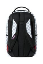 SPRAYGROUND MARVEL BLACK PANTHER WAKANDA FOREVER ON WHITE CHECK BACKPACK B8877 46 x 15 x 29 cm - Image 3