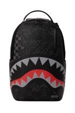 SPRAYGROUND 4AM RED SHARK BACKPACK B9219 46 x 15 x 29 cm