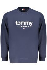 TOMMY HILFIGER MEN'S BLUE ZIP-UP SWEATSHIRT