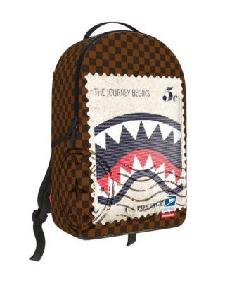 SPRAYGROUND USPS SHARK STAMP DLXSV BACKPACK B9296 46 x 15 x 29 cm