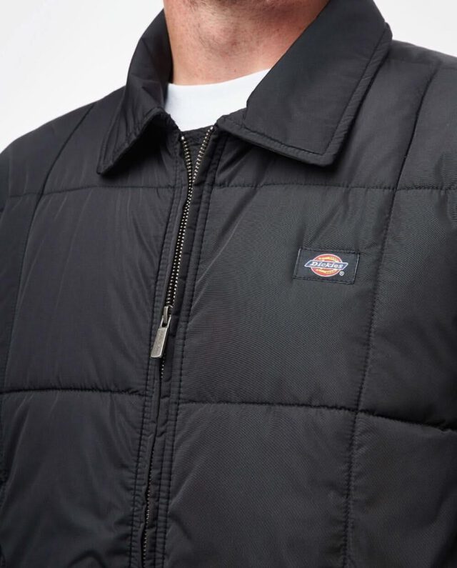 DICKIES EISENHOWER PUFFER BLACK DK0A87O6BLK1 - DICKIES