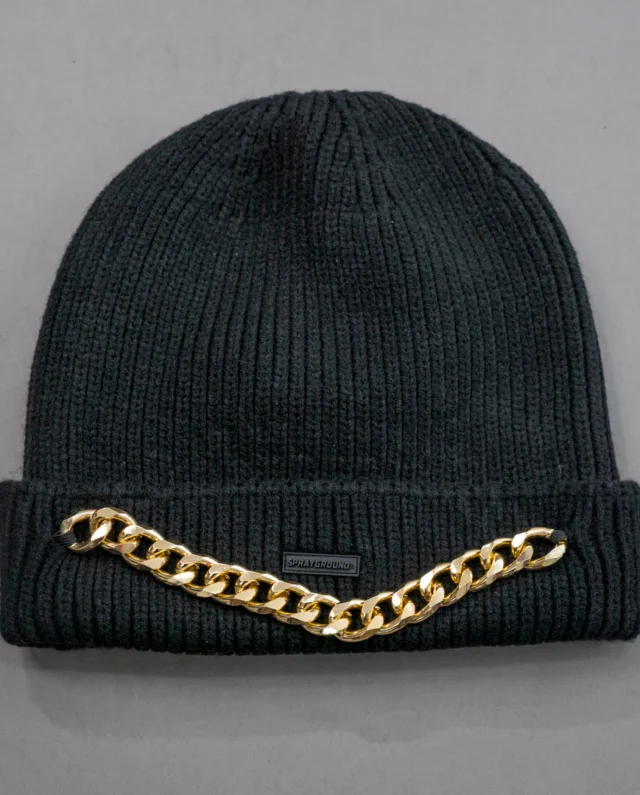 SPLIT KNIT LINKS ON MY MIND BEANIE HW419 - SPRAYGROUND